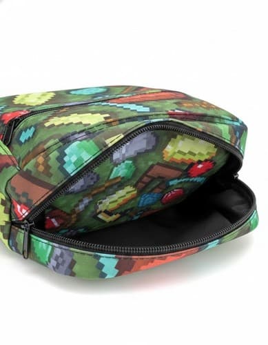 Bioworld Minecraft Sword Pickaxe All Over Sublimated Print Laptop School - Thumbnail 5