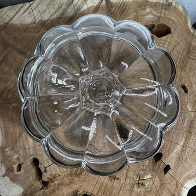 Anchor Hocking Pumpkin Glass Candy Jar with Lid for Fall Food Storage Decor - Thumbnail 2