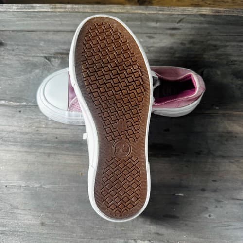 Wonder Nation Girls Pink Canvas Low Top Memory Foam Tennis Shoes Size 1 Youth - Thumbnail 5