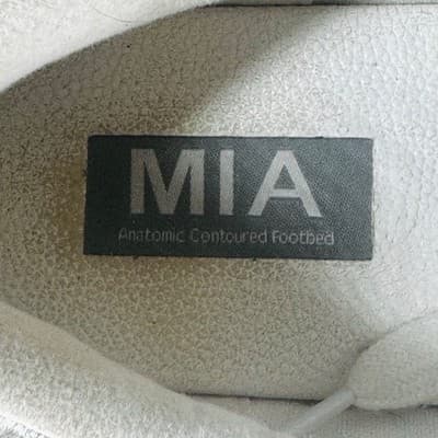 Mia Alisa Women's White Silver Low Top Sneakers 8.5M Casual Shoes Athleisure - Thumbnail 9