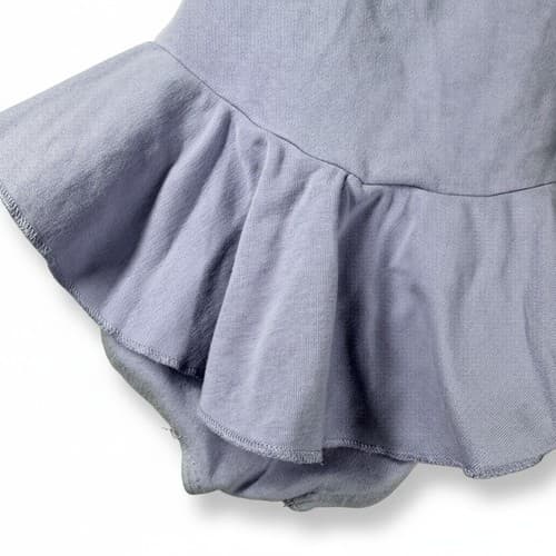 Eurotard Girls Purple Ruffle Dance Leotard Size Small Cotton Spandex Ballet - Thumbnail 4
