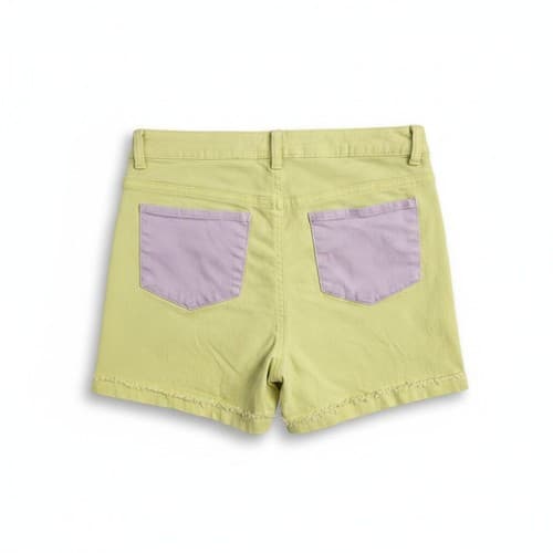 365 Kids from Garanimals Girls Unicorn Pastel Denim Shortalls Size 7 - Thumbnail 6