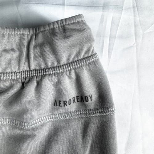 Adidas Aeroready Men's Grey Athletic Shorts Size Small - Excellent Condition Gym - Thumbnail 4