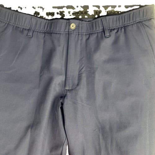 Under Armour Men's Navy Blue Golf Performance Pants 44x34 Excellent Condition - Thumbnail 2