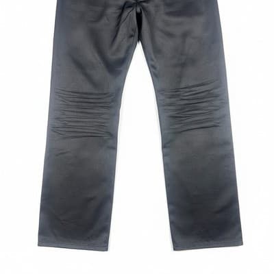 Old Skool Men's Black Coated Slim Straight Jeans Size 30x30 Excellent Condition - Thumbnail 3