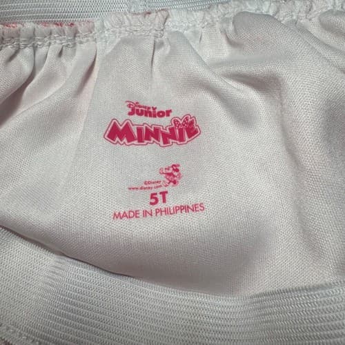 Disney Junior Minnie Mouse Girls Red Gingham Tutu Skirt Size 5T Excellent - Thumbnail 4
