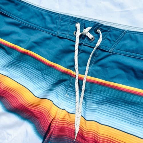 Billabong PlatinumX 73 Board Shorts Men's 40 Multi-Color Striped Surf Swim - Thumbnail 3