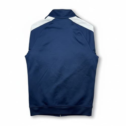 Nike Men's Navy Blue Track Jacket XL Full Zip White Stripe - Excellent Cond. - Thumbnail 4