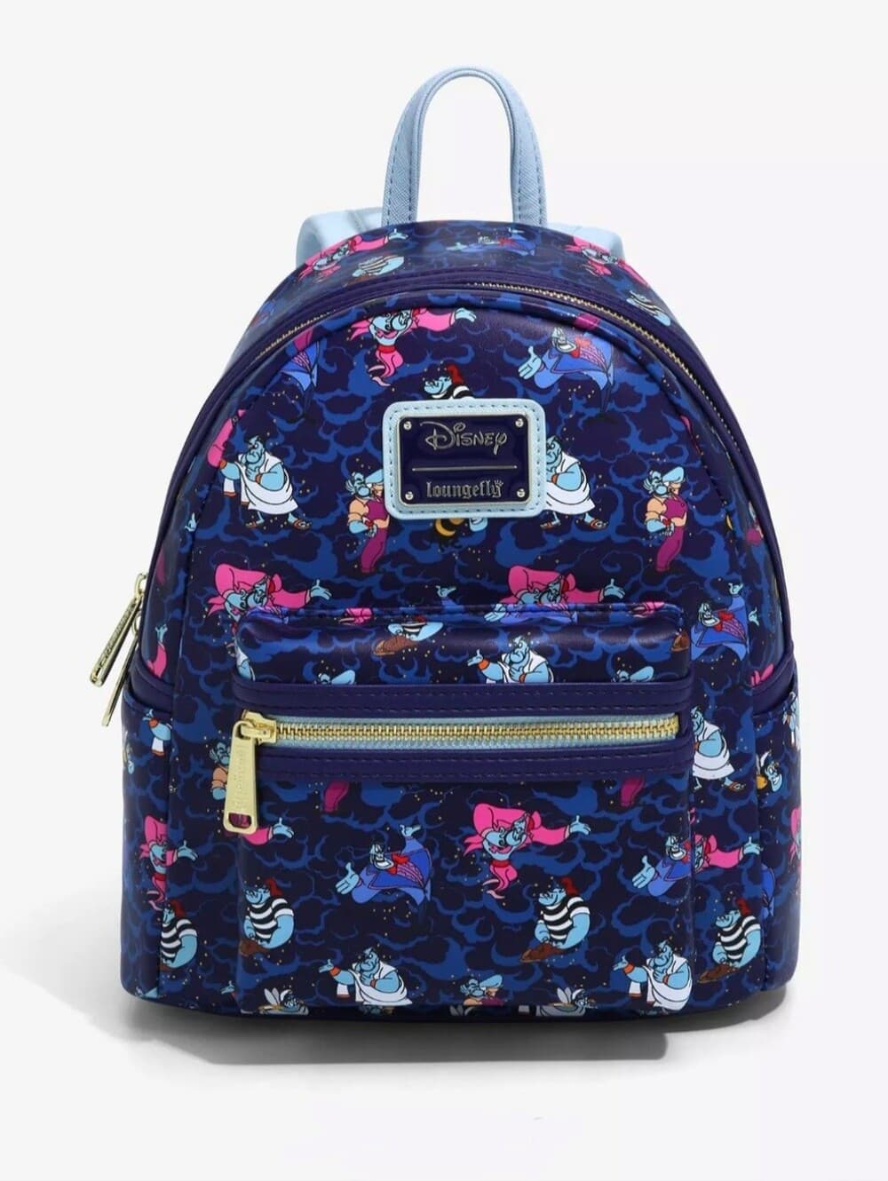 Retired Loungefly Disney Aladdin Genie Outfits Mini Backpack BoxLunch Exclusive - Thumbnail 9