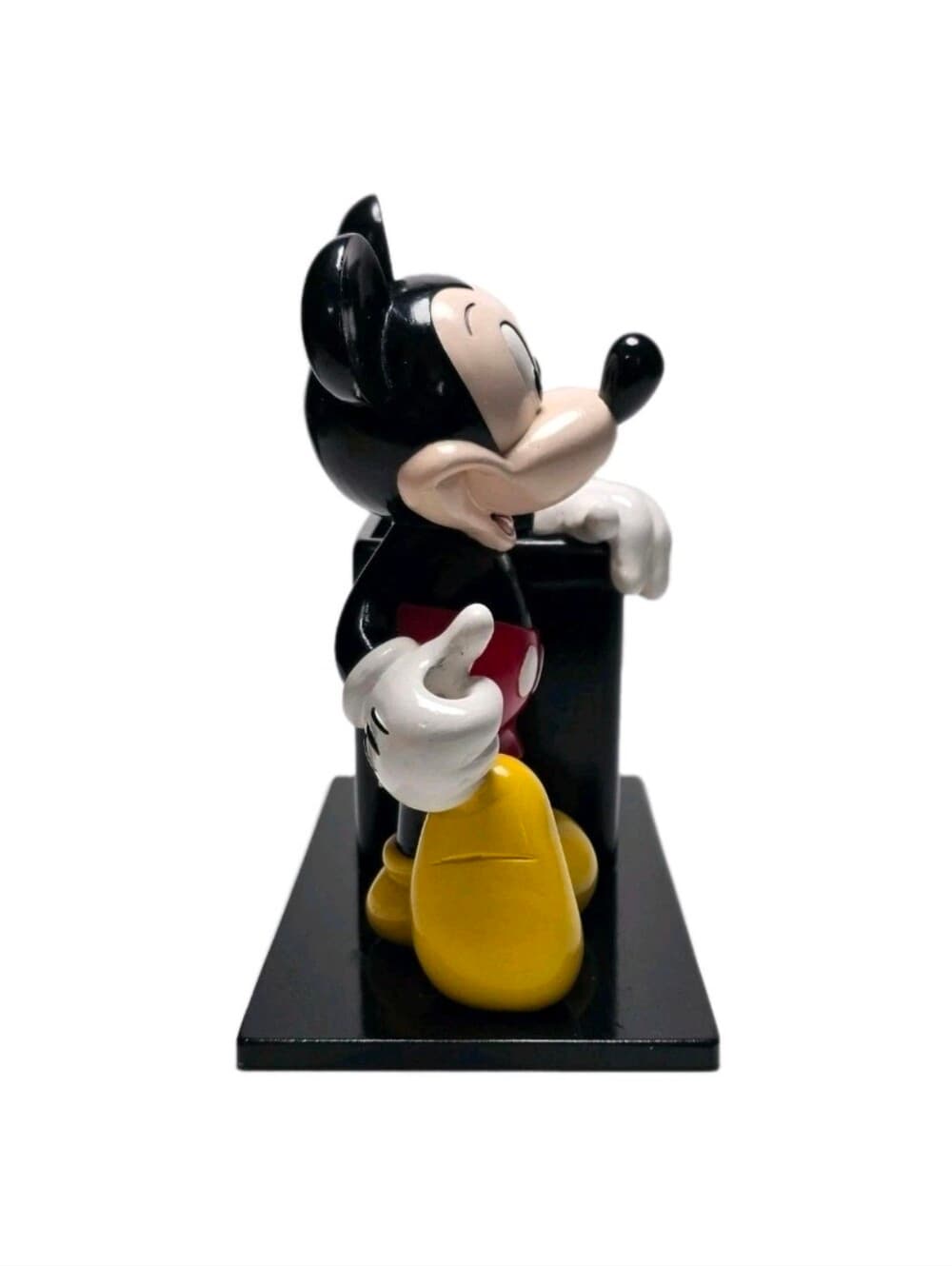 Vintage Rare 1997 Disney Mickey Mouse Resin Pencil Cup Desk Accessory - Thumbnail 4