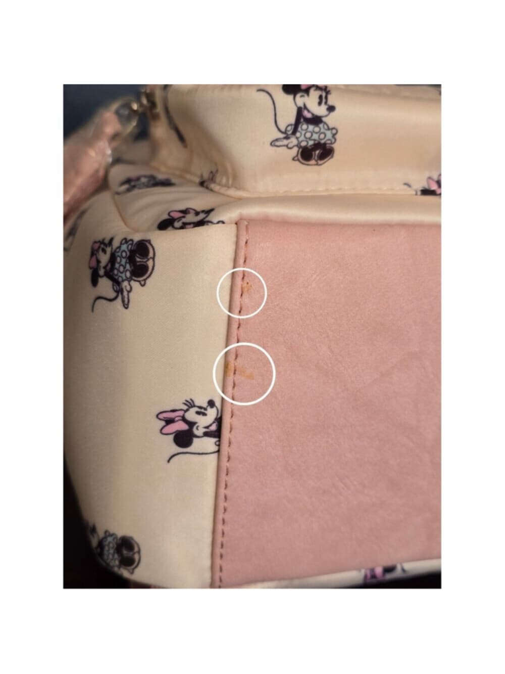 Loungefly Disney Minnie Mouse Cloth Backpack and Wallet - Thumbnail 9