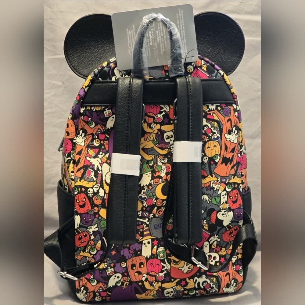 2022 Loungefly Disney Parks Mickey And Friends Halloween Mini Backpack - Thumbnail 5