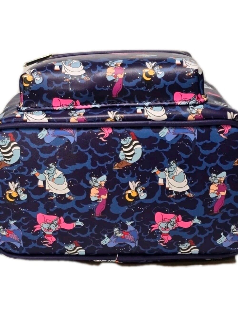 Retired Loungefly Disney Aladdin Genie Outfits Mini Backpack BoxLunch Exclusive - Thumbnail 8