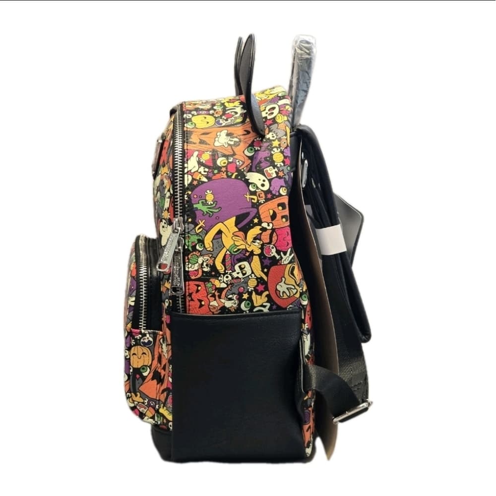 2022 Loungefly Disney Parks Mickey And Friends Halloween Mini Backpack - Thumbnail 2