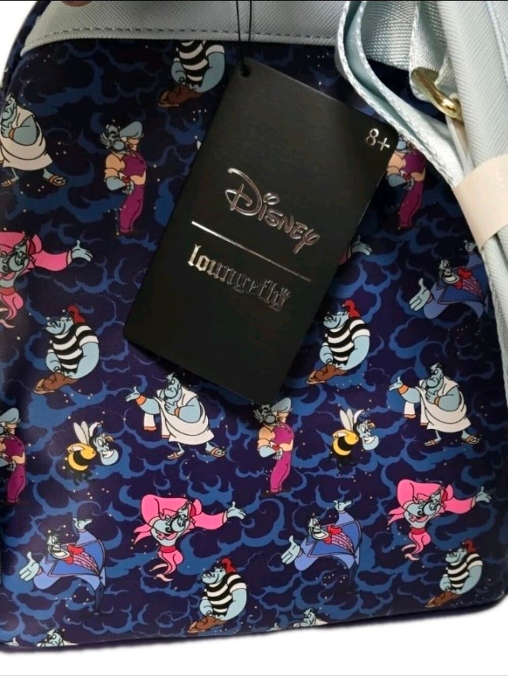 Retired Loungefly Disney Aladdin Genie Outfits Mini Backpack BoxLunch Exclusive - Thumbnail 5