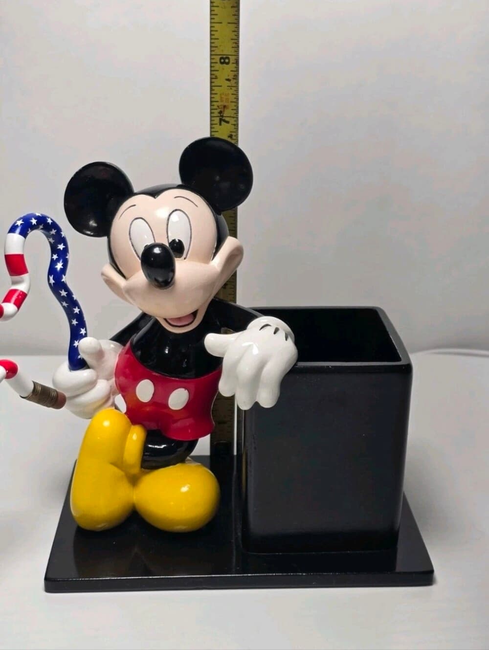 Vintage Rare 1997 Disney Mickey Mouse Resin Pencil Cup Desk Accessory - Thumbnail 10