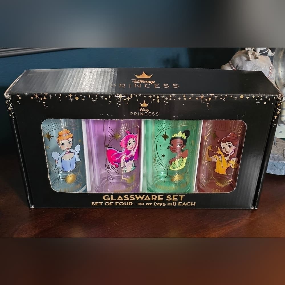 Disney Princess Mystic Portraits Glass Set