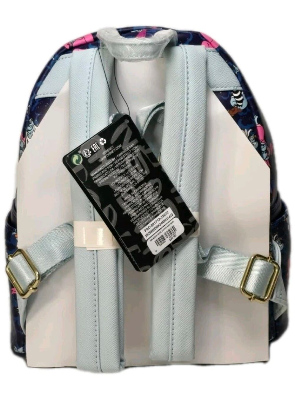 Retired Loungefly Disney Aladdin Genie Outfits Mini Backpack BoxLunch Exclusive - Thumbnail 4