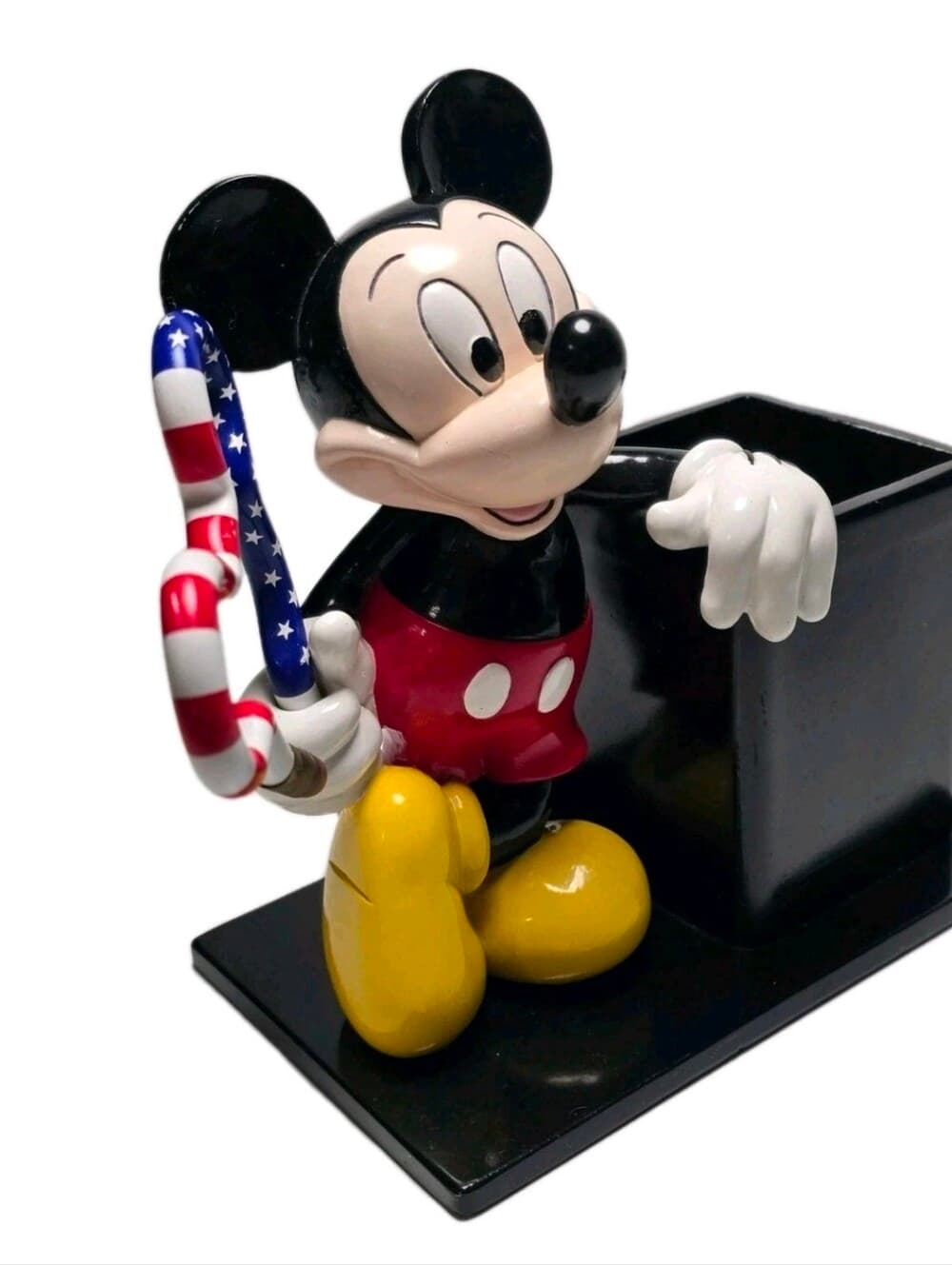Vintage Rare 1997 Disney Mickey Mouse Resin Pencil Cup Desk Accessory - Thumbnail 5