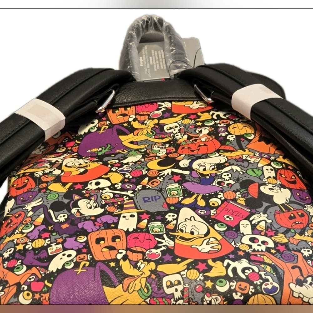 2022 Loungefly Disney Parks Mickey And Friends Halloween Mini Backpack - Thumbnail 6