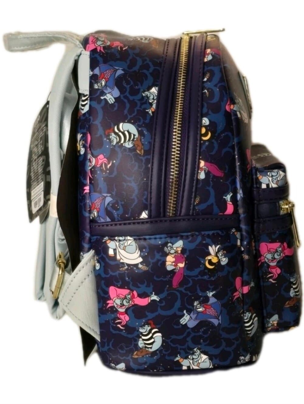 Retired Loungefly Disney Aladdin Genie Outfits Mini Backpack BoxLunch Exclusive - Thumbnail 3