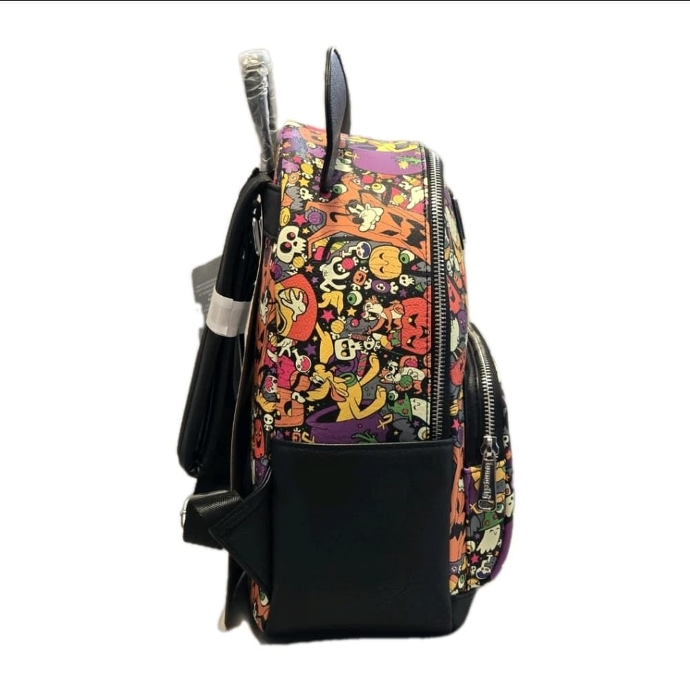 2022 Loungefly Disney Parks Mickey And Friends Halloween Mini Backpack - Thumbnail 3