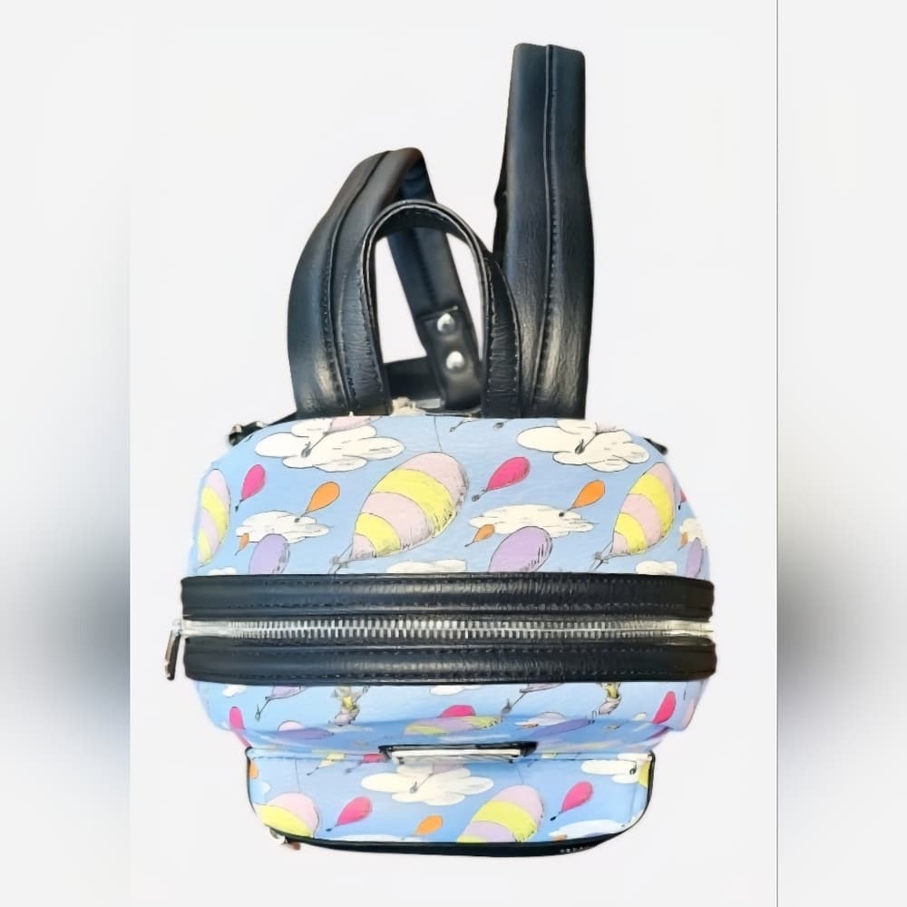 RARE Vintage Loungefly ❤️ Logo Dr Seuss AOP Backpack - Thumbnail 7
