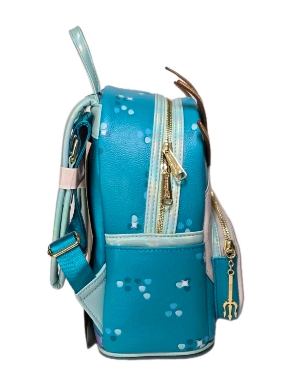 Loungefly Disney Little Mermaid King Triton Cosplay Mini Backpack 2022 Rare NWT