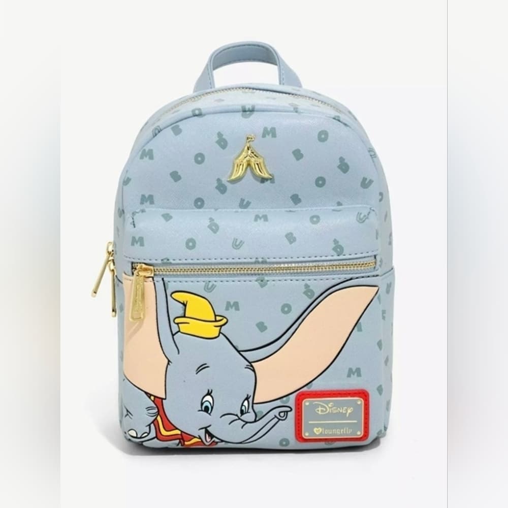 Loungefly Disney Dumbo Letters Mini Backpack - BoxLunch Exclusive - Thumbnail 11