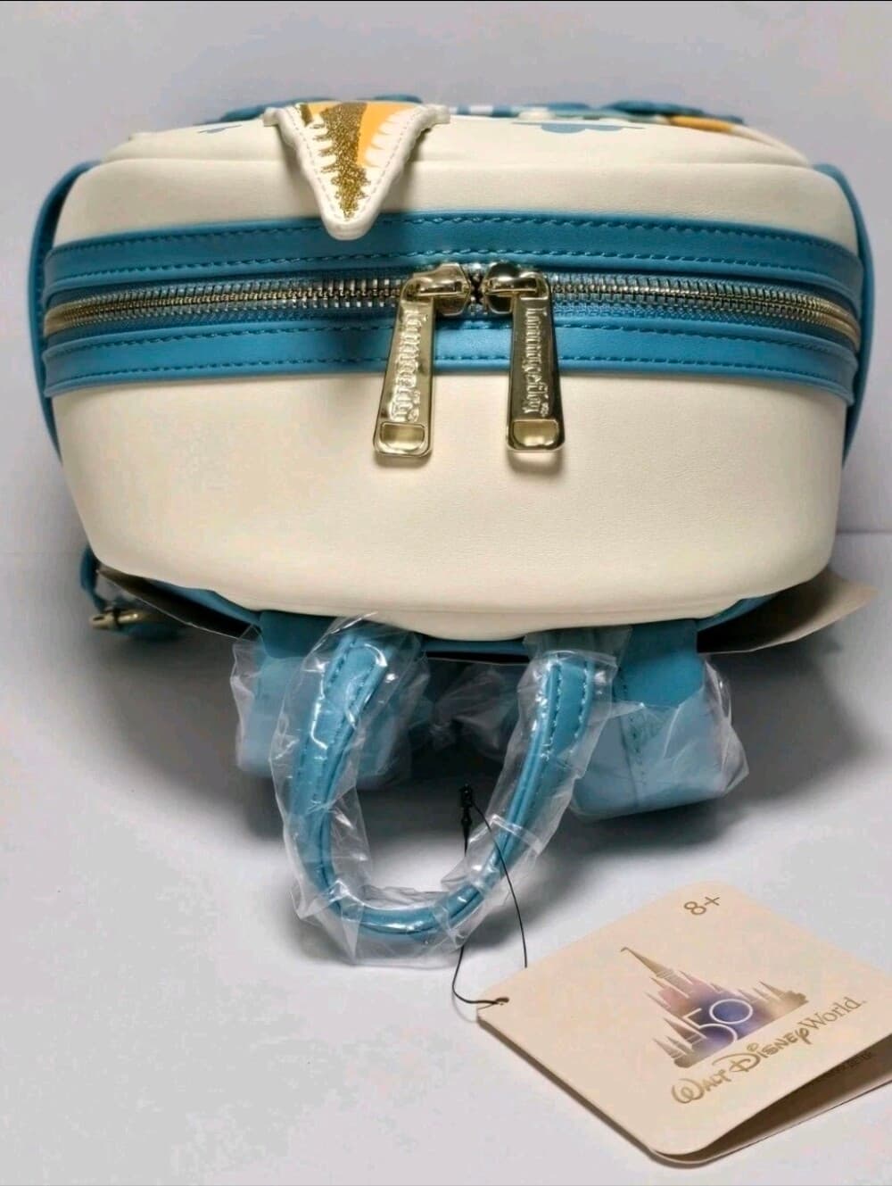 Retired Loungefly Disney 50th Anniversary Castle Mickey Mouse Backpack Exclusive - Thumbnail 6