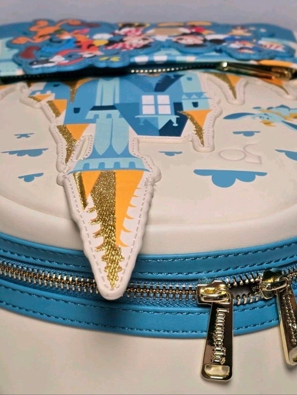 Retired Loungefly Disney 50th Anniversary Castle Mickey Mouse Backpack Exclusive - Thumbnail 8