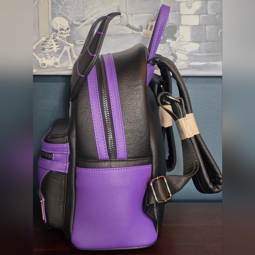 Loungefly ❤️ Logo Disney Maleficent with Matching Wallet - Thumbnail 3