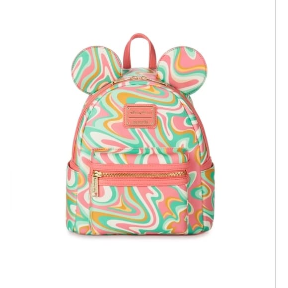 Loungefly Disney Parks Mickey Mouse Swirl Backpack - Thumbnail 8
