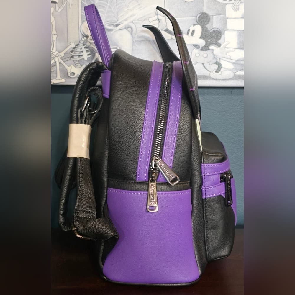 Loungefly ❤️ Logo Disney Maleficent with Matching Wallet - Thumbnail 4
