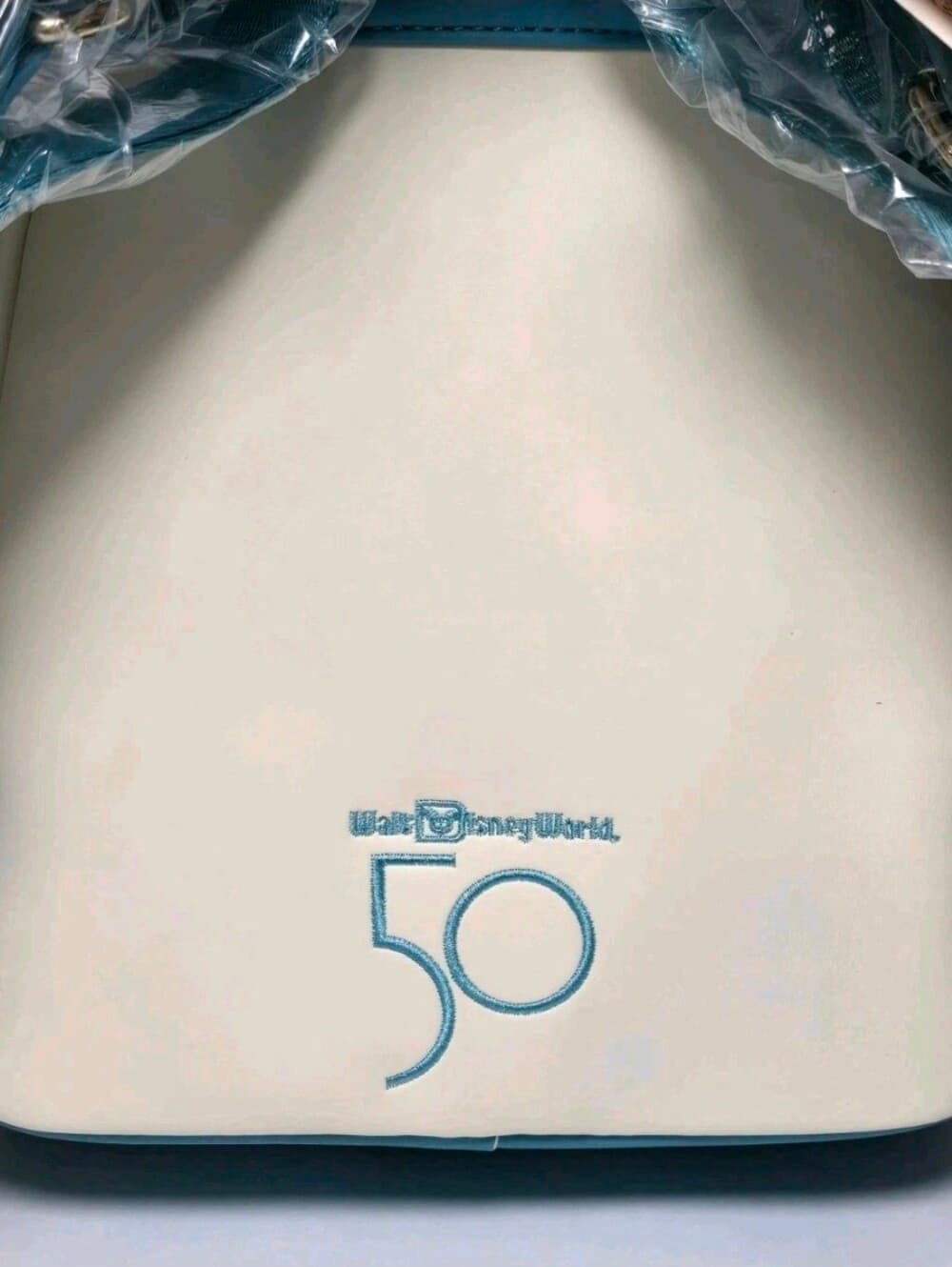 Retired Loungefly Disney 50th Anniversary Castle Mickey Mouse Backpack Exclusive - Thumbnail 5