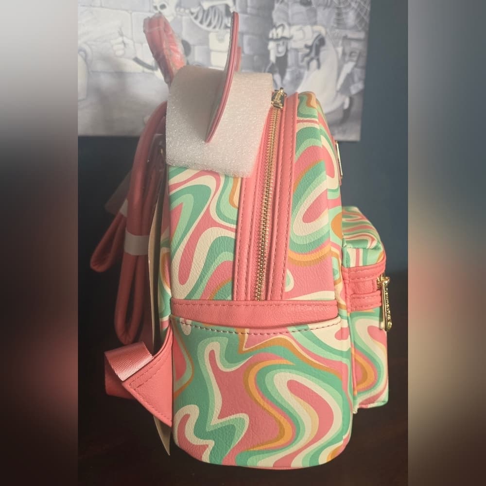 Loungefly Disney Parks Mickey Mouse Swirl Backpack - Thumbnail 3