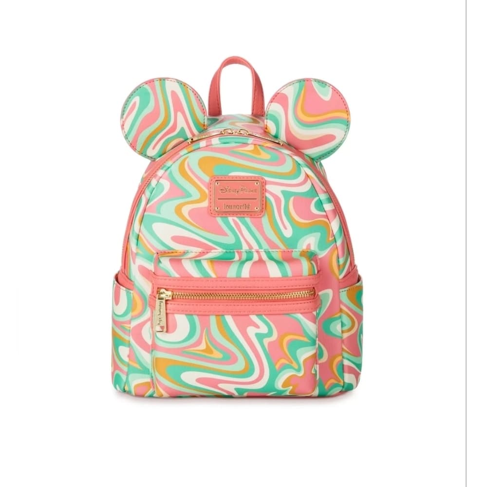 Loungefly Disney Parks Mickey Mouse Swirl Backpack - Thumbnail 7