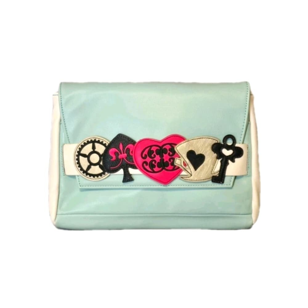 Danielle Nicole Disney Alice Wonderland Through The Looking Glass Clutch Purse - Thumbnail 9
