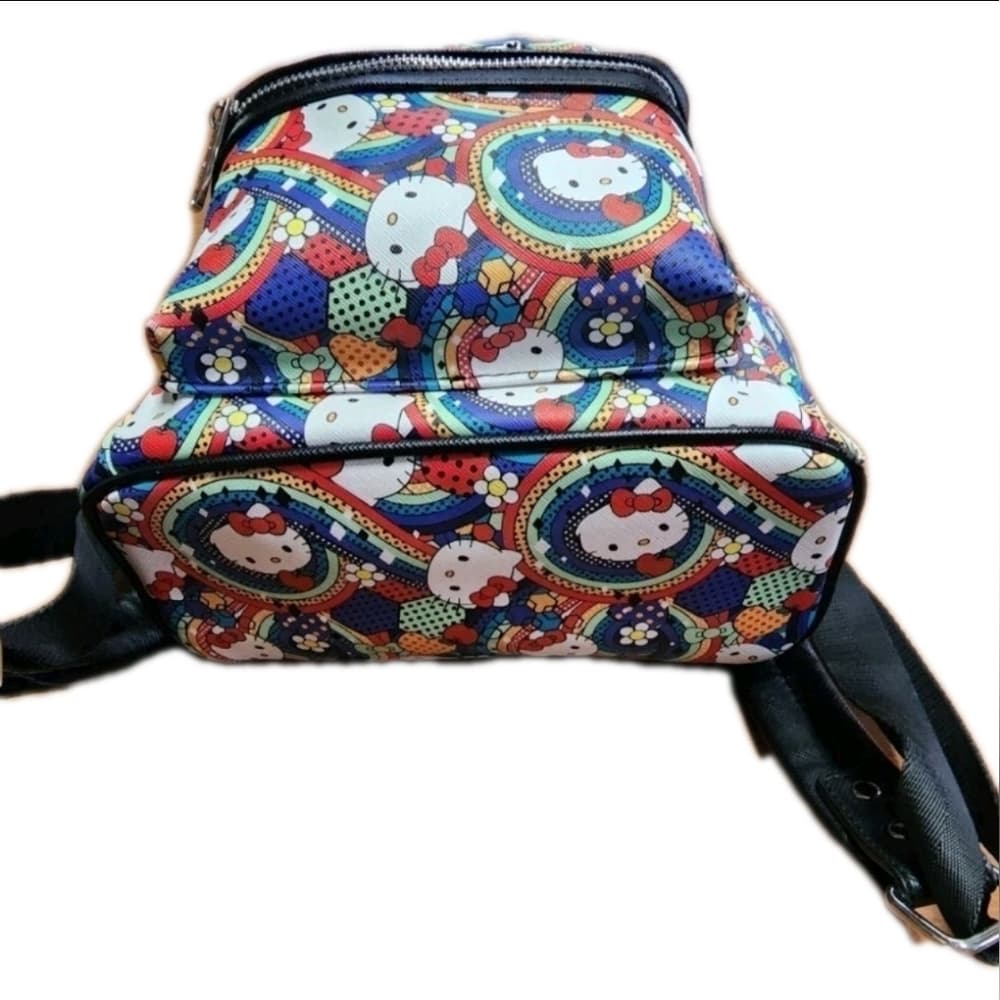 2018 Loungefly OG Hello Kitty Rainbow Mini Backpack - Thumbnail 5