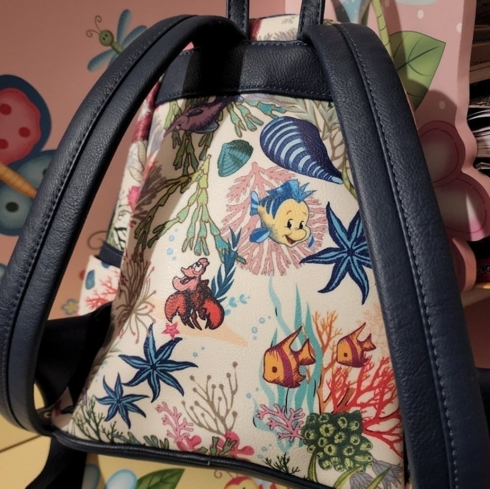 Loungefly Disney The Little Mermaid Under The Sea Mini Backpack - Thumbnail 2