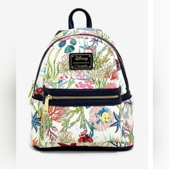 Loungefly Disney The Little Mermaid Under The Sea Mini Backpack - Thumbnail 6