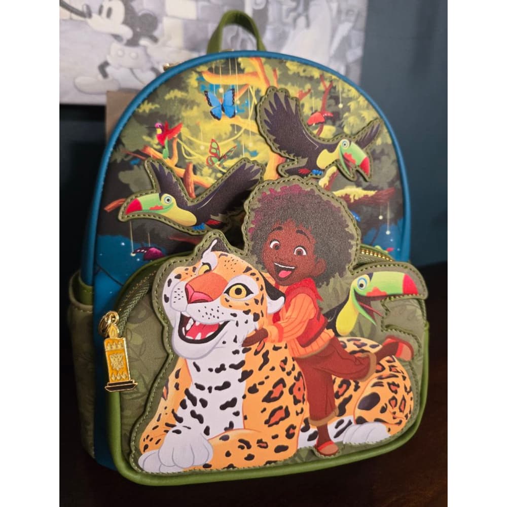 Loungefly Disney Encanto Antonio and Parce The Jaguar Backback - Thumbnail 3