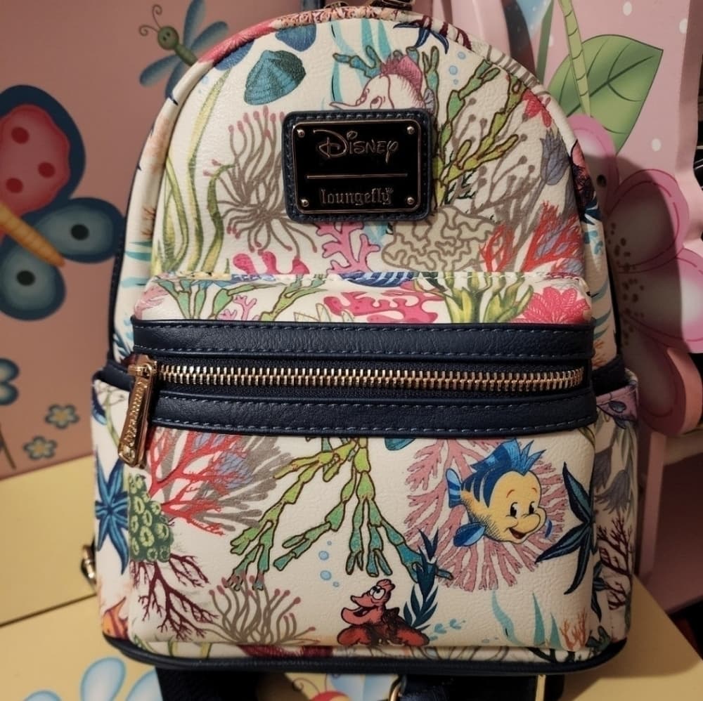 Loungefly Disney The Little Mermaid Under The Sea Mini Backpack