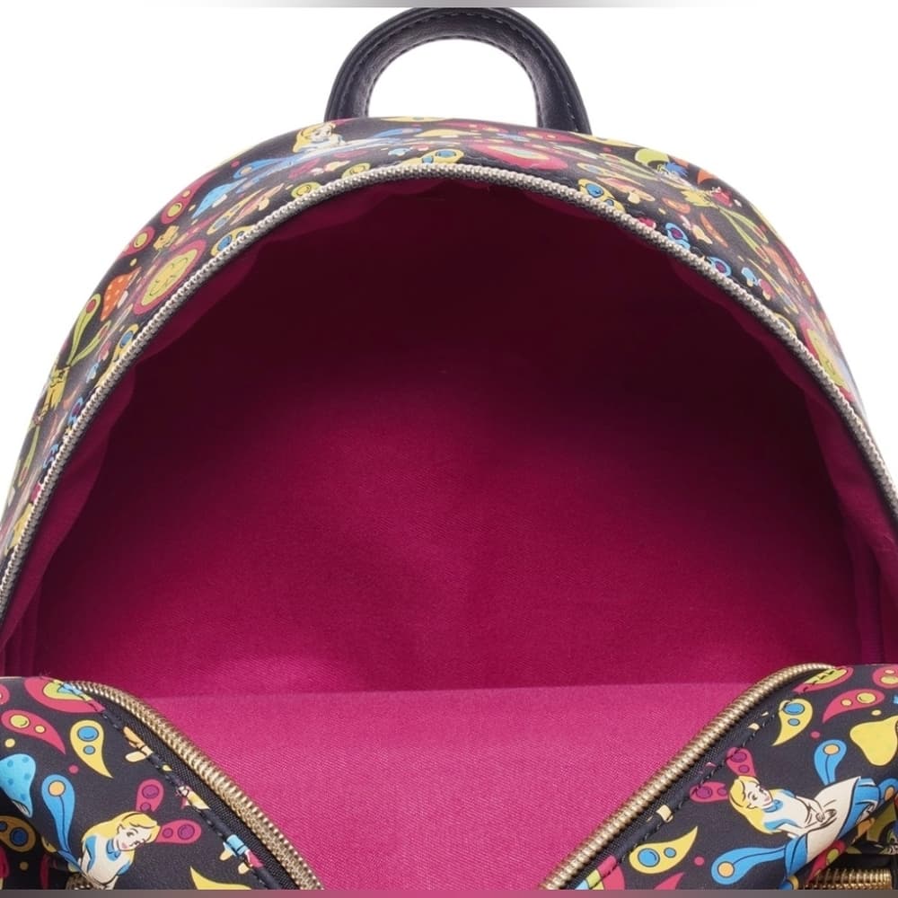Loungefly Disney Alice in Wonderland Retro Mini Backpack