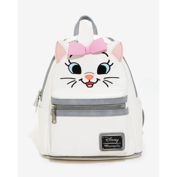 Loungefly ❤️ Logo Disney Marie Backpack - Thumbnail 8
