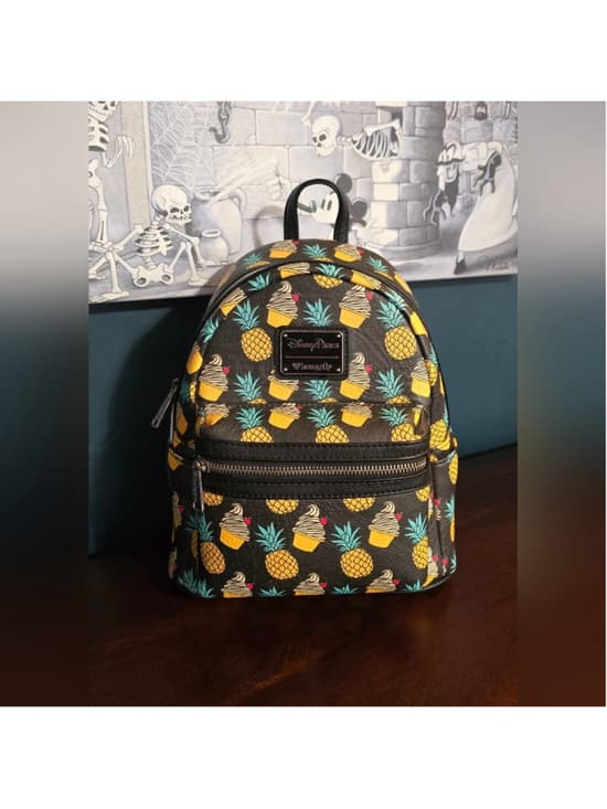 Loungefly Disney Parks Dole Whip Pineapple Swirl Mini Backpack - Thumbnail 10