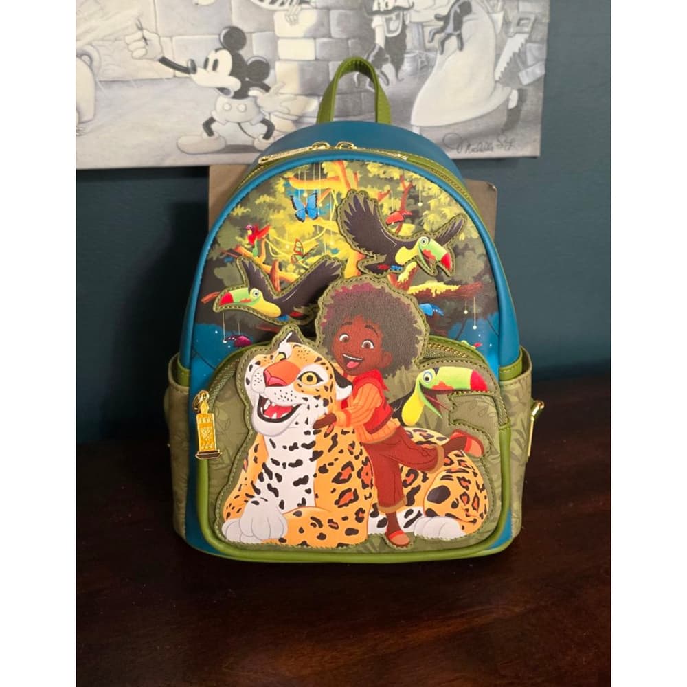 Loungefly Disney Encanto Antonio and Parce The Jaguar Backback - Thumbnail 2
