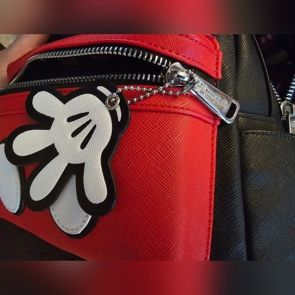 Loungefly Disney Mickey Mouse Backpack and Purse Set - Thumbnail 10