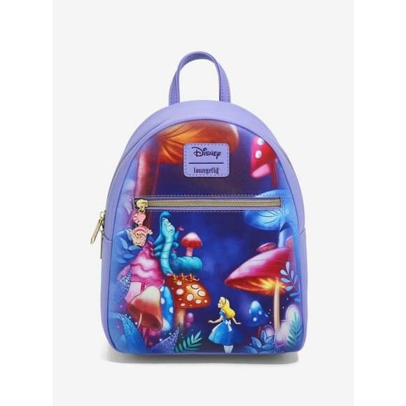 Loungefly Disney Alice In Wonderland Mushroom Caterpillar Backpack - Thumbnail 8