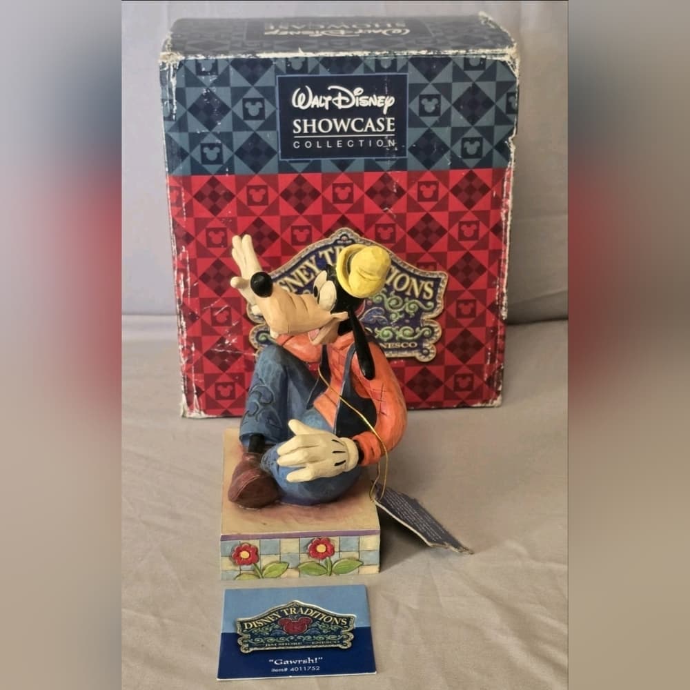 Disney Traditions Jim Shore Enesco “Gawrsh!" Goofy Figurine - Thumbnail 3